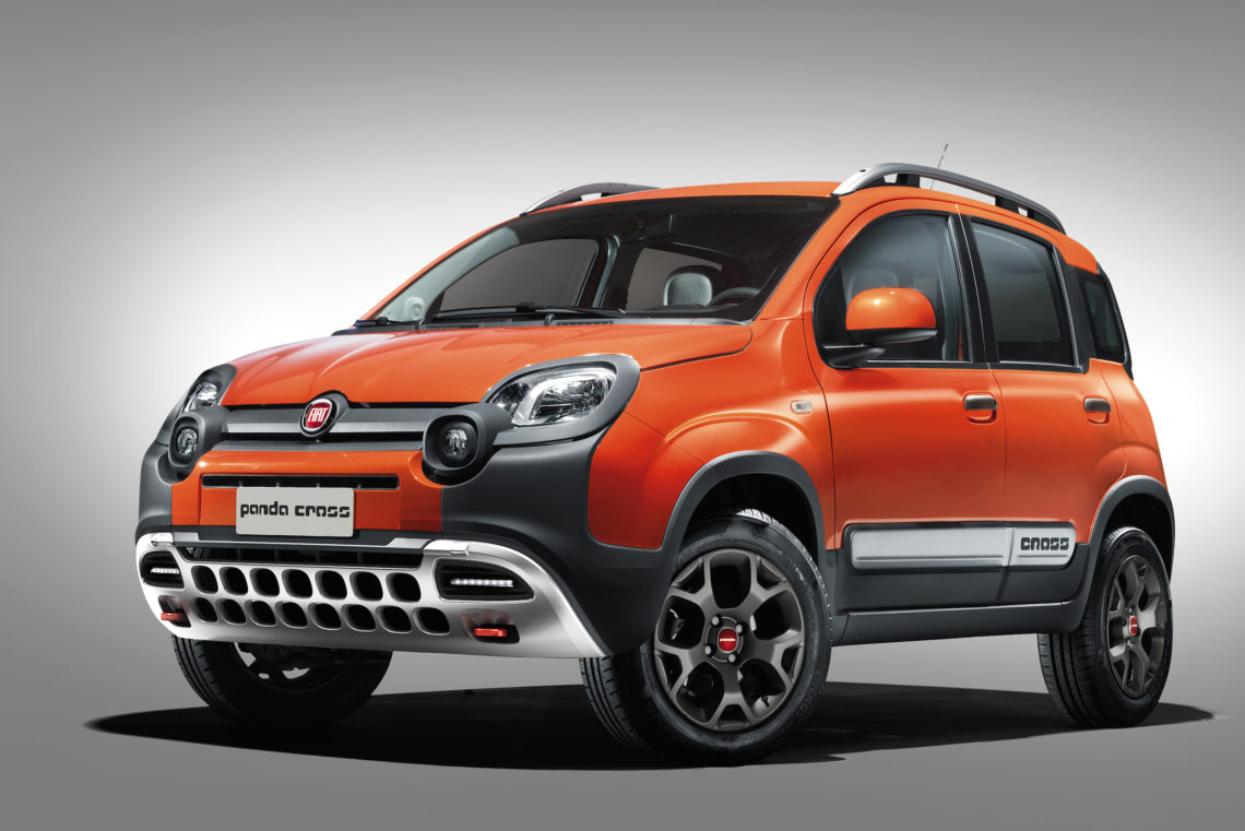 4 Pfoten für Geländegang: Fiat Panda Cross 4×4