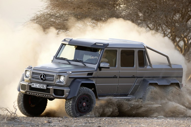 Mercedes-Benz G63 AMG 6x6 Showcar, Dubai 2013