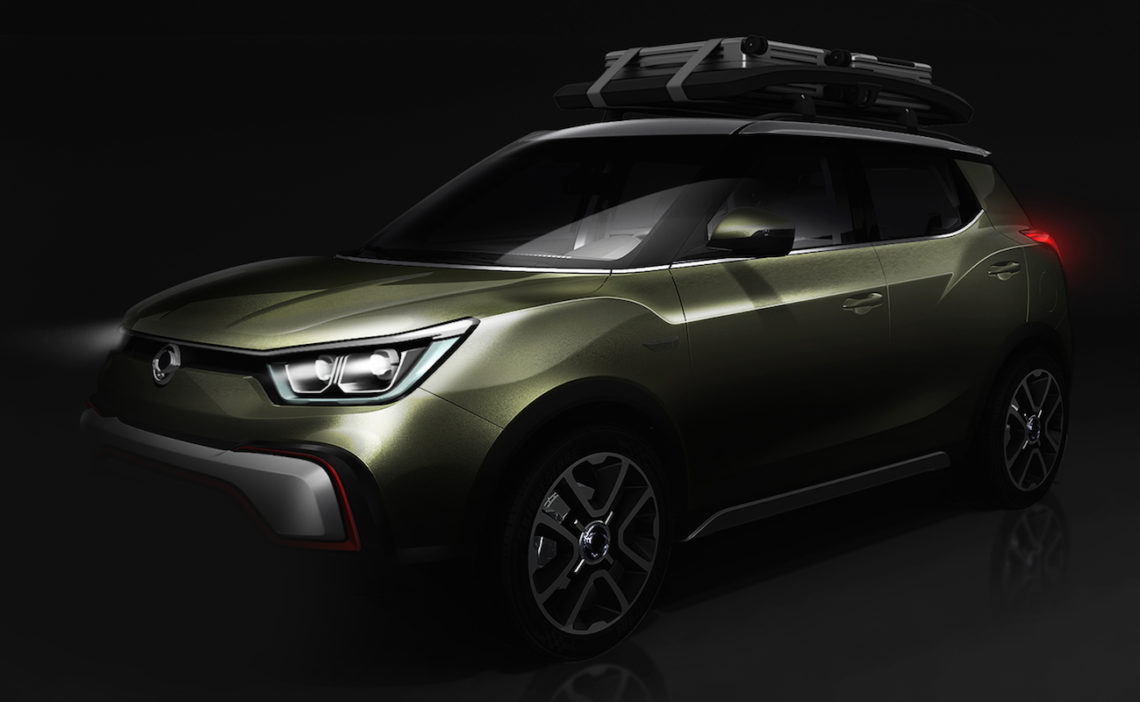 ssangYong XIV-Adventure Frontansicht