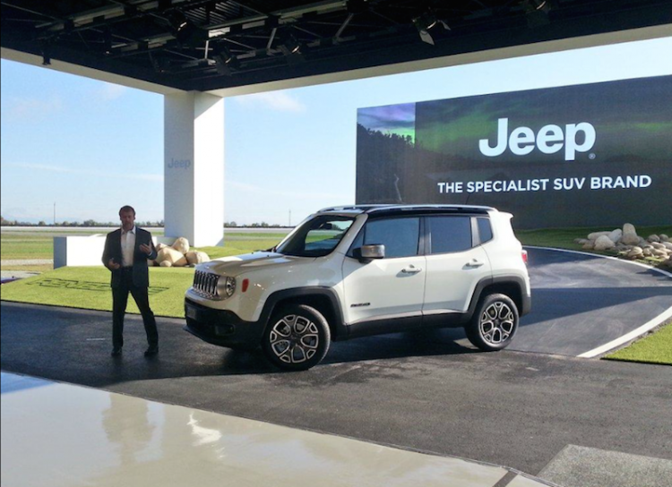 Jeep Renegade 2015 Präsentation Europa