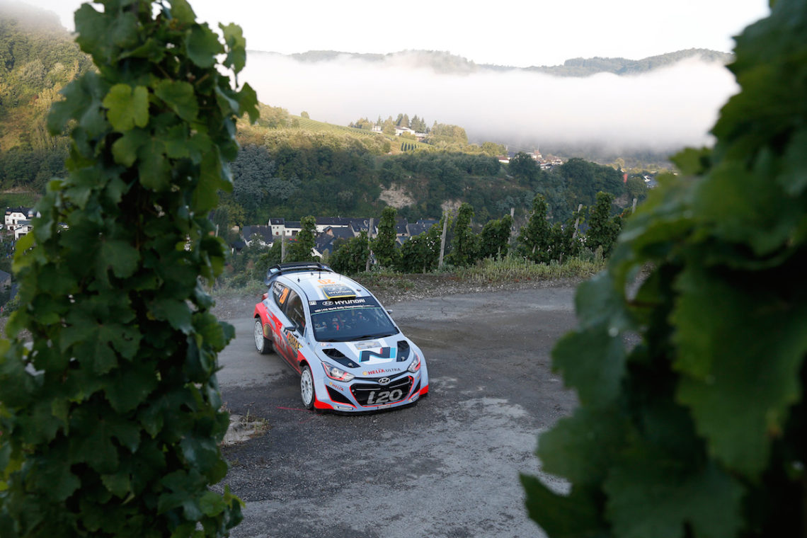 Doppelsieg für Hyundai bei Rallye Deutschland