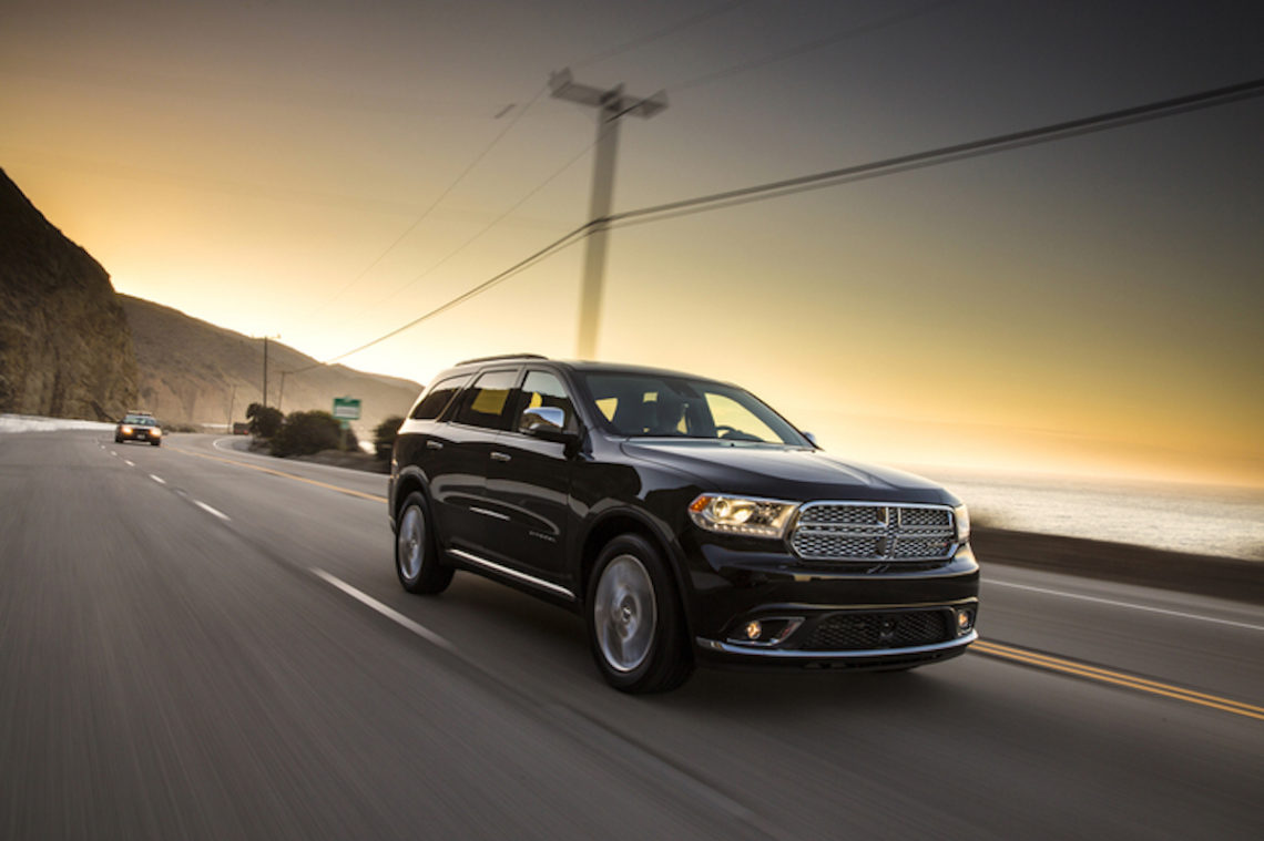 Dodge Durango Limited 2014 black right