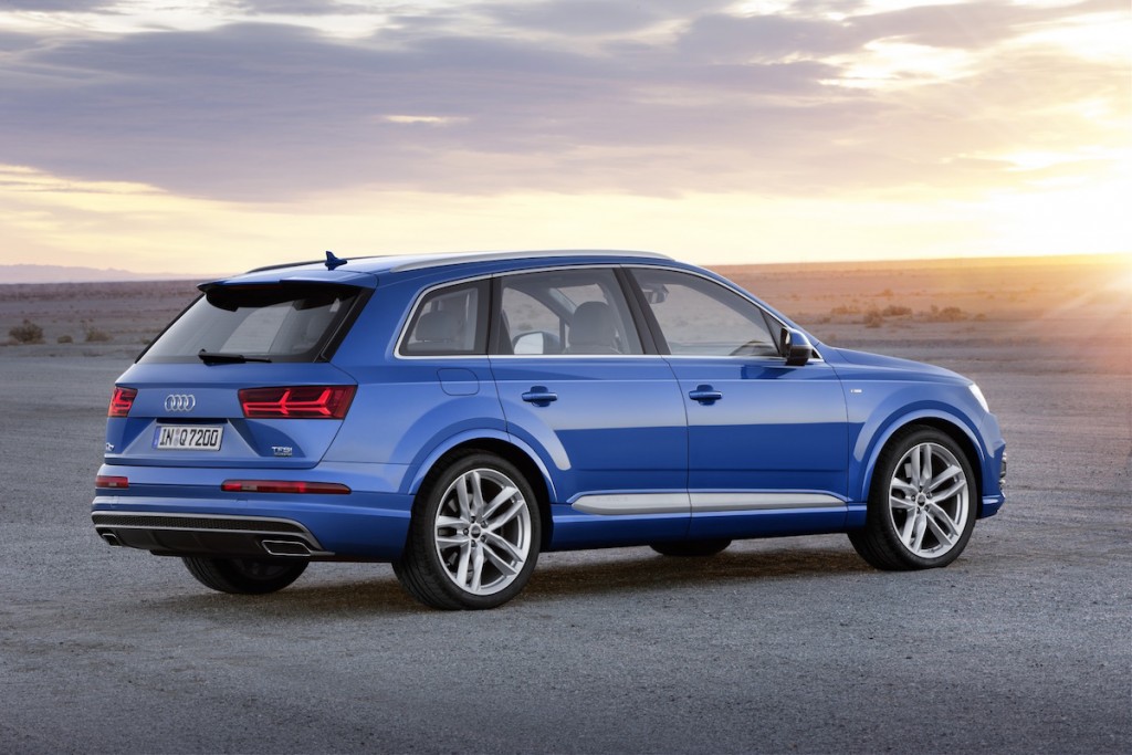 Audi stellt den neuen Q7 auf der Detroit Auto Show 2015 vor