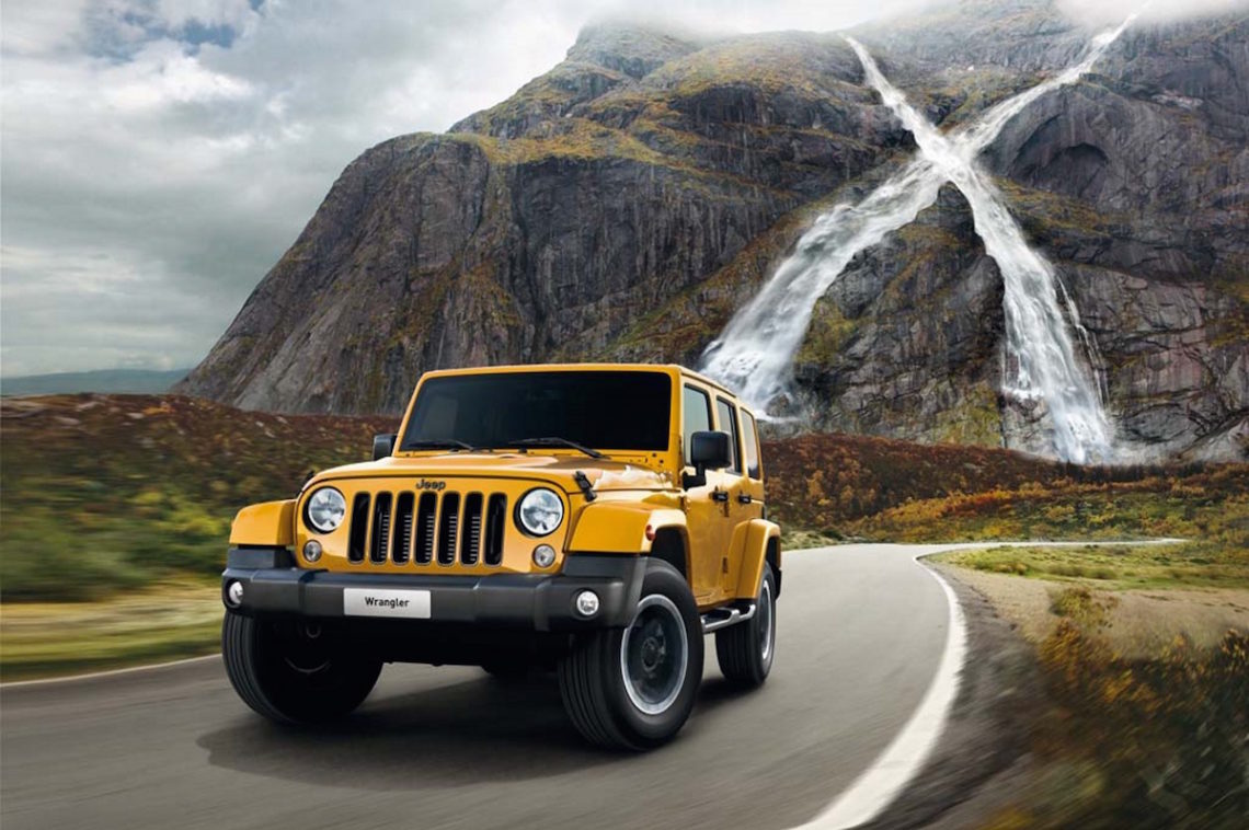 Jeep Wrangler X. Mit dem Sondermodell ins neue Jahr.