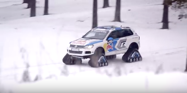 Video: Volkswagen Snowareg