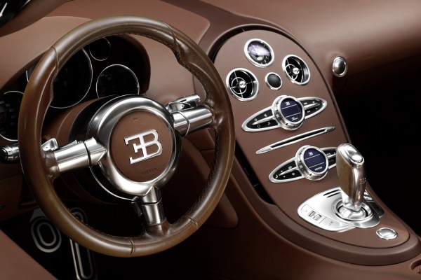 Bugatti Veyron: Legend Ettore Bugatti Steering Wheel Centre Console