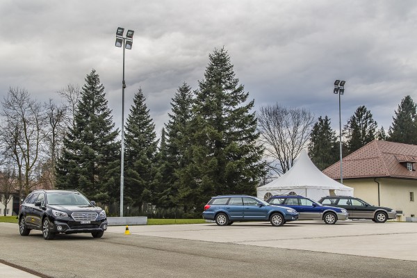 Subaru Outback 2015 History 4 Generations