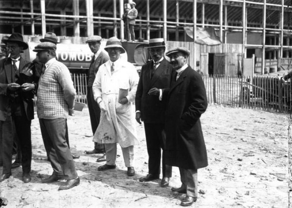 Ettore Bugatti at the 1925 French Grand Prix