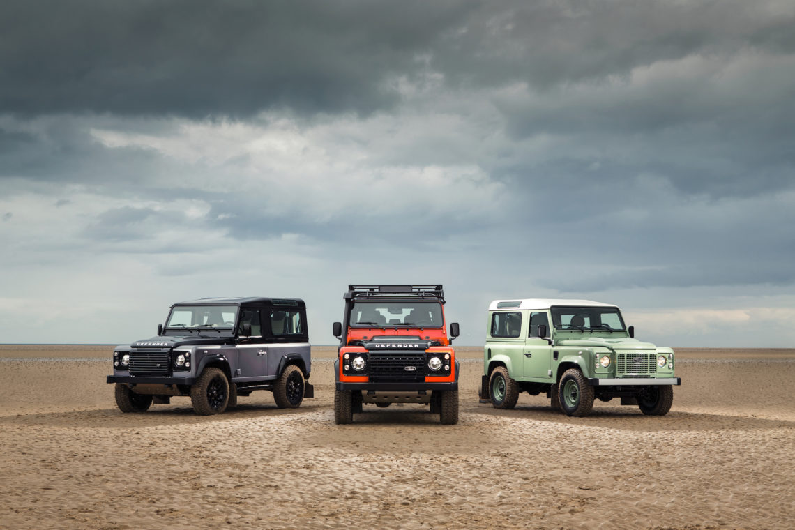 Land Rover DEFENDER „CELEBRATION“ SERIE