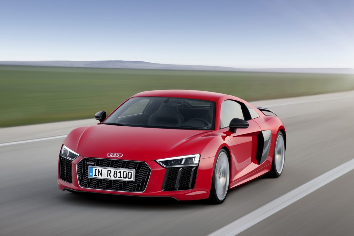 Neuer Audi R8 2015 mit V10-Mittelmotor und Allradantrieb