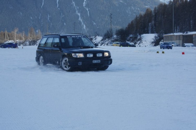 Subaru Club Rheintal Winterfahrtraining in Zernez