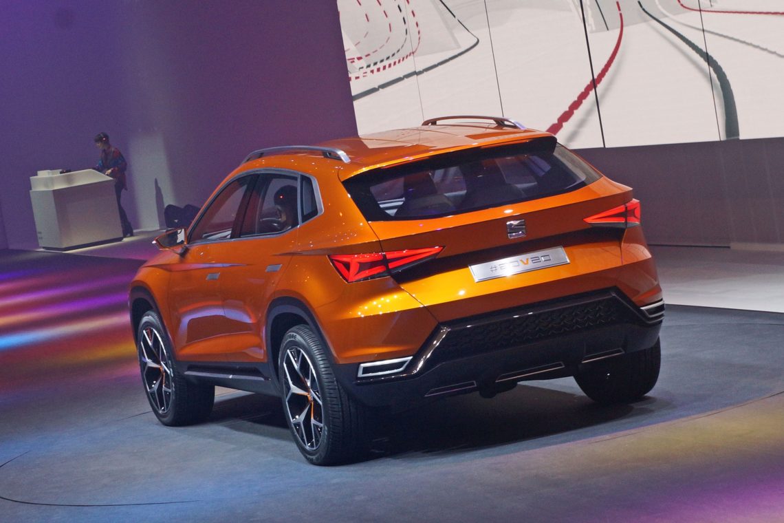 Seat 20V20. Spaniens SUV startet 2016.