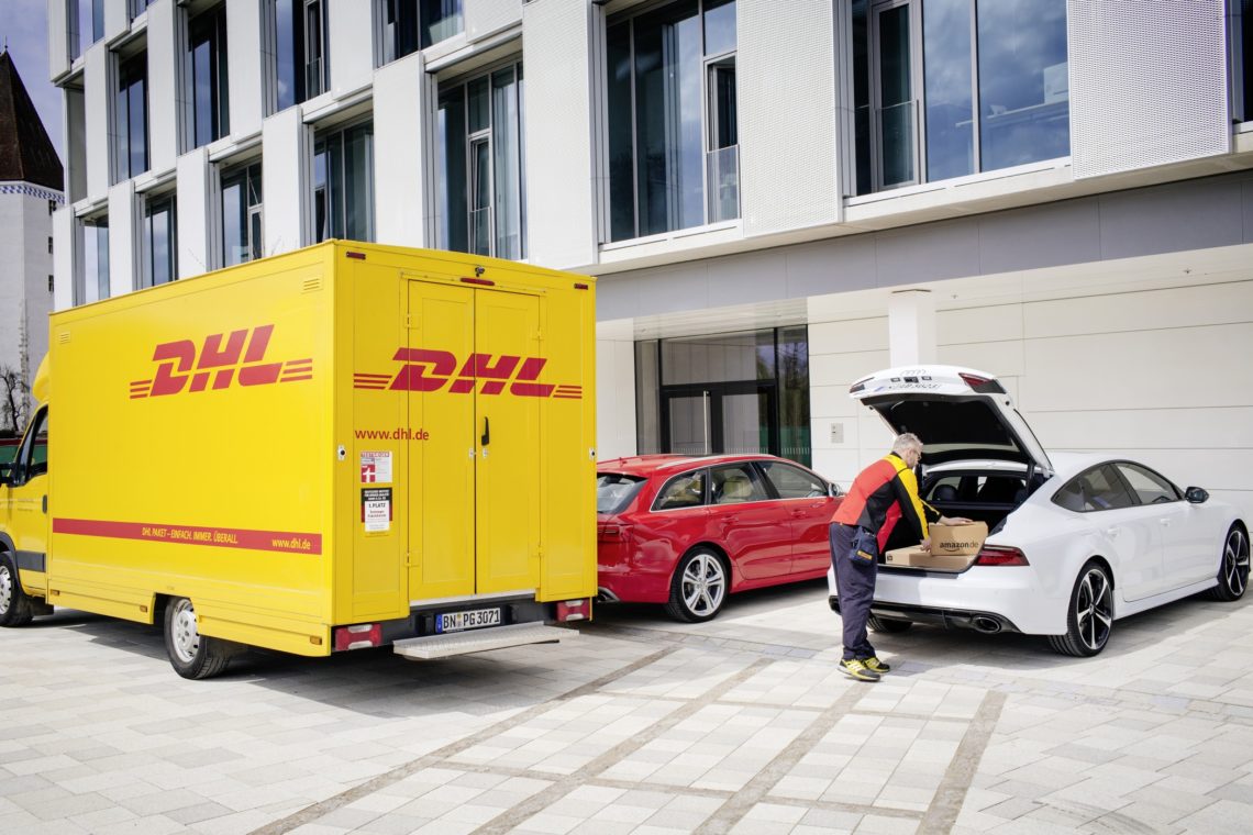 Audi testet DHL Paketstation