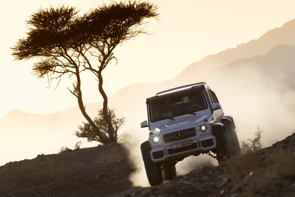 Dicke Hose in Dubai mit dem Mercedes G 63 AMG 6×6