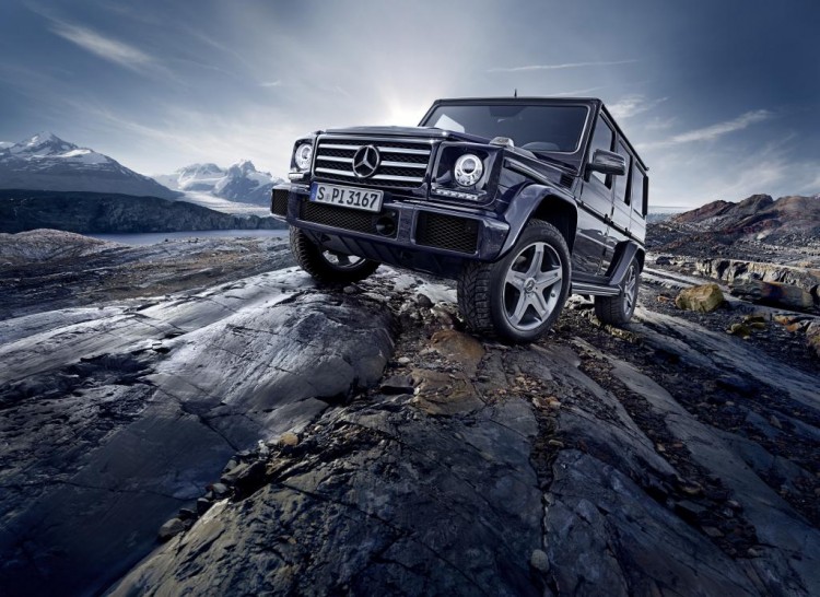 Mercedes-Benz G-Klasse 2015, G 500, Exterieur: obsidianschwarz metallic