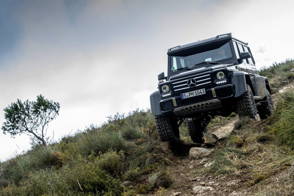 Die Quadratur geht in Serie: Mercedes G 500 4×4²