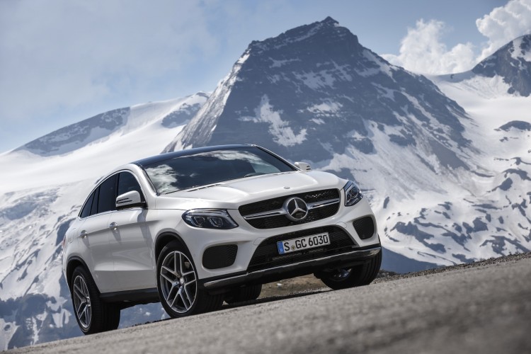 Mercedes GLE Coupé Passstrasse