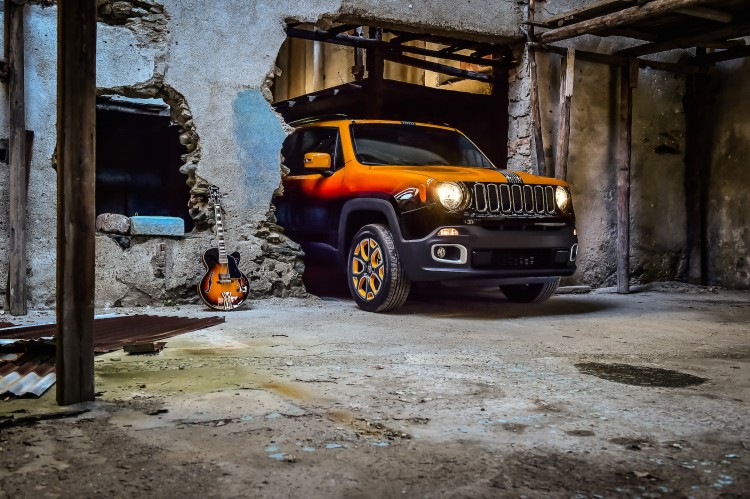 Jeep Renegade Showcar Montreux Jazz Festival 2015