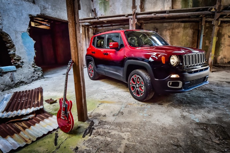 Jeep Renegade Showcar Montreux Jazz Festival 2015