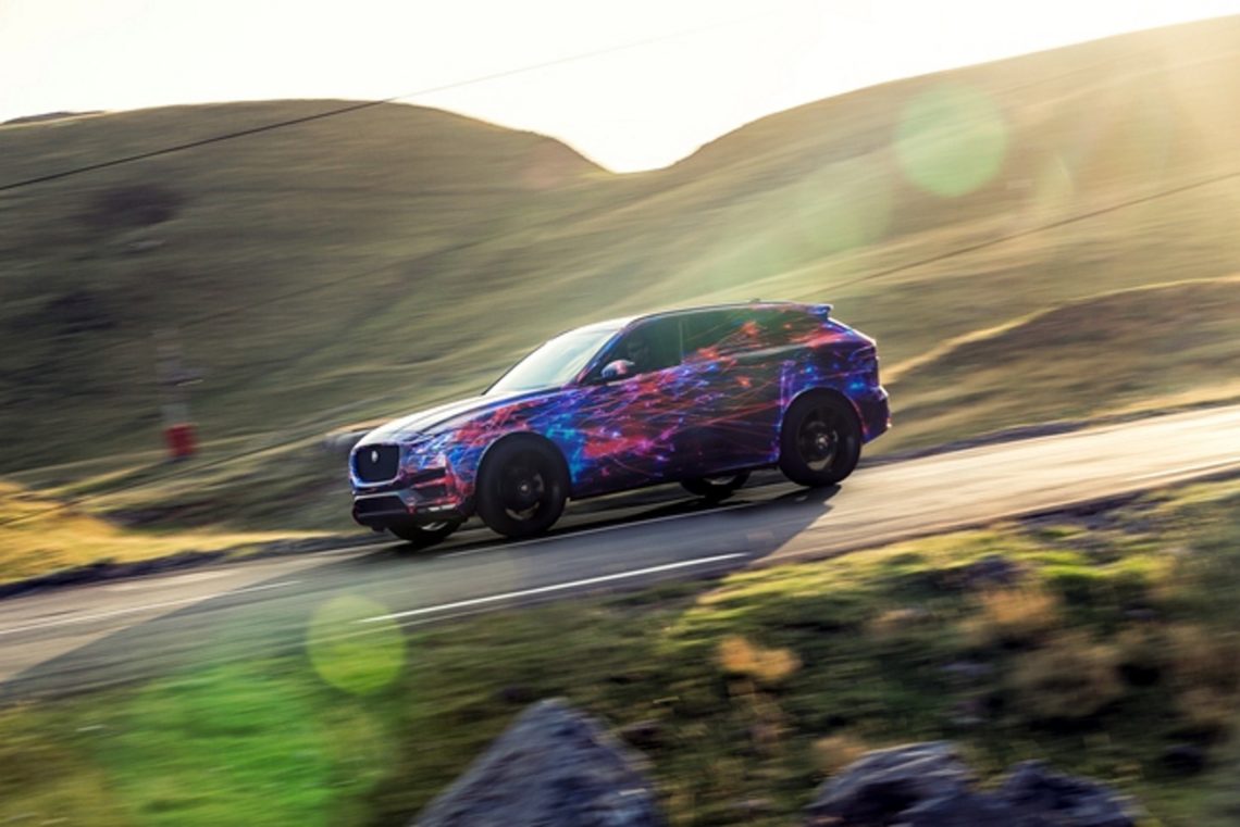 Der Jaguar F-Pace feiert auf der IAA Premiere