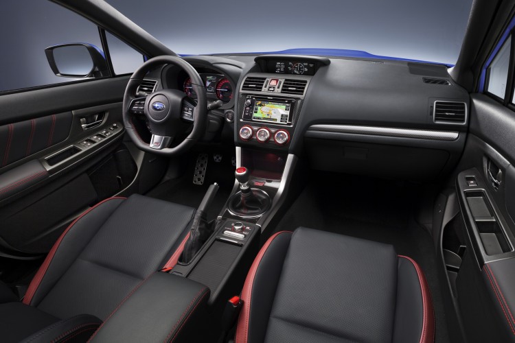 4x4Schweiz. Subaru WRX STI 2014 Interior