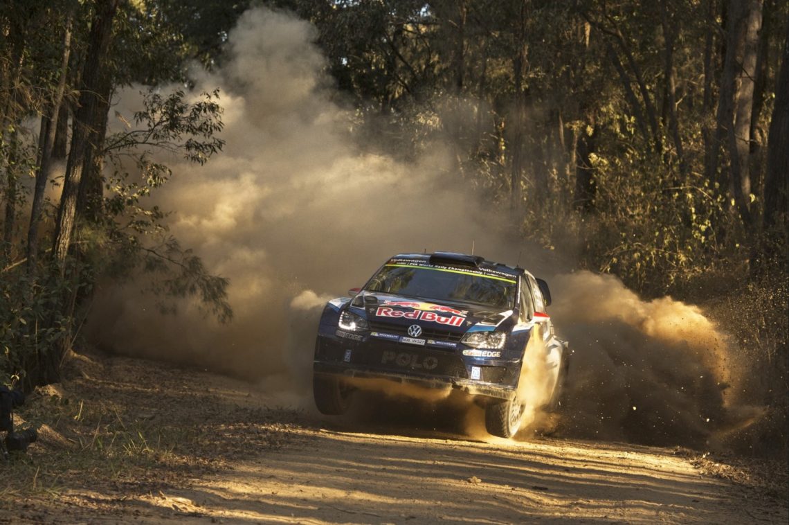 Der VW Polo R WRC sichert sich in Australien vorzeitig die FIA Rallye-Weltmeisterschaft