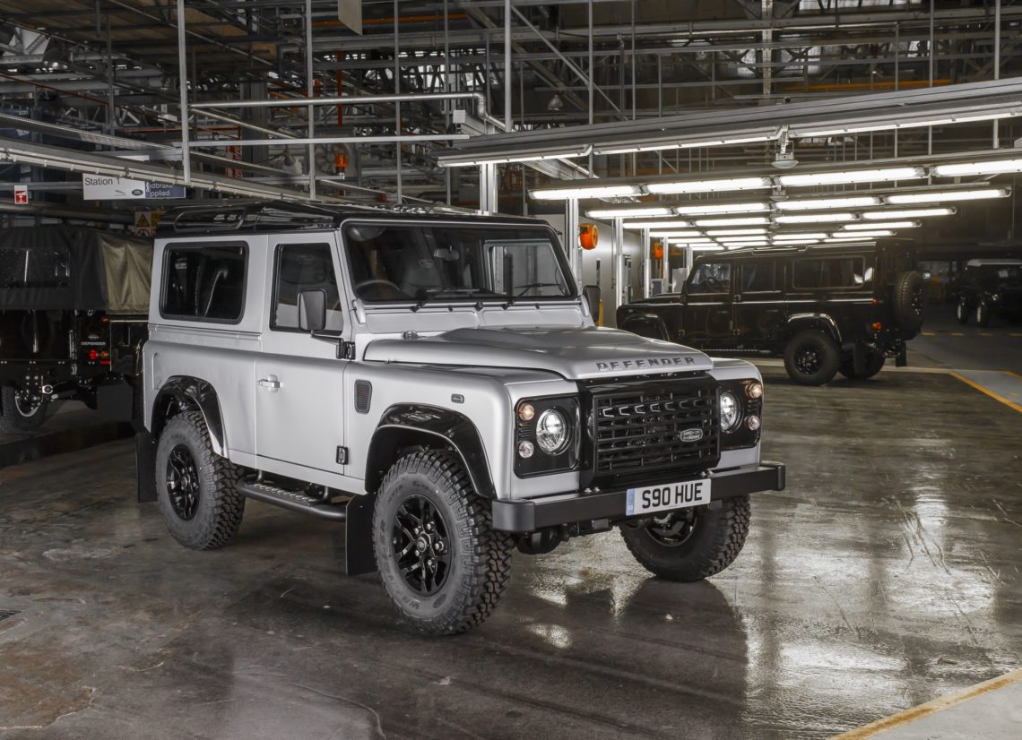 Zwei Millionen Land Rover Defender