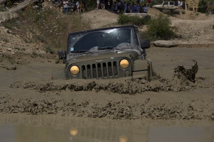 Jeep Camp 2015 Lyon mit Cherokee, Wrangler, Renegade, Trailhawk, Willys