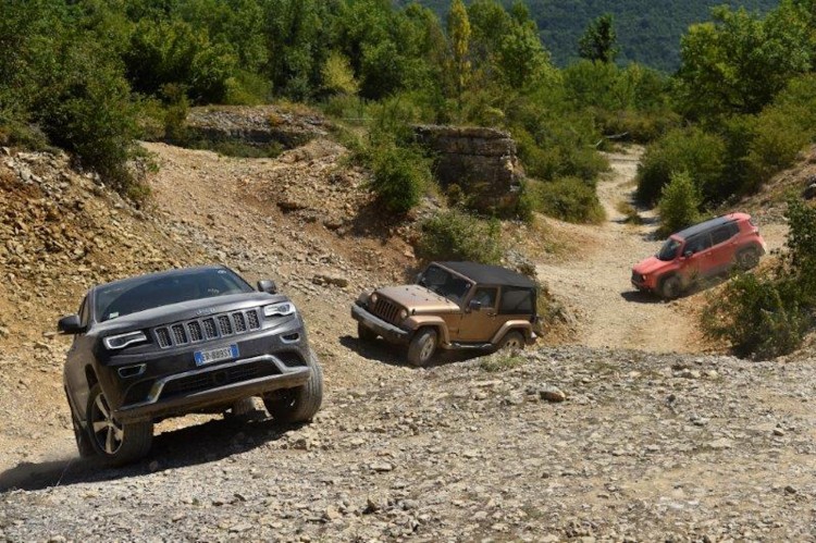 Jeep Camp 2015 Lyon mit Cherokee, Wrangler, Renegade, Trailhawk, Willys