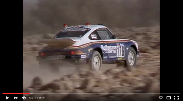 Porsche Rothmans Paris Dakar 1984