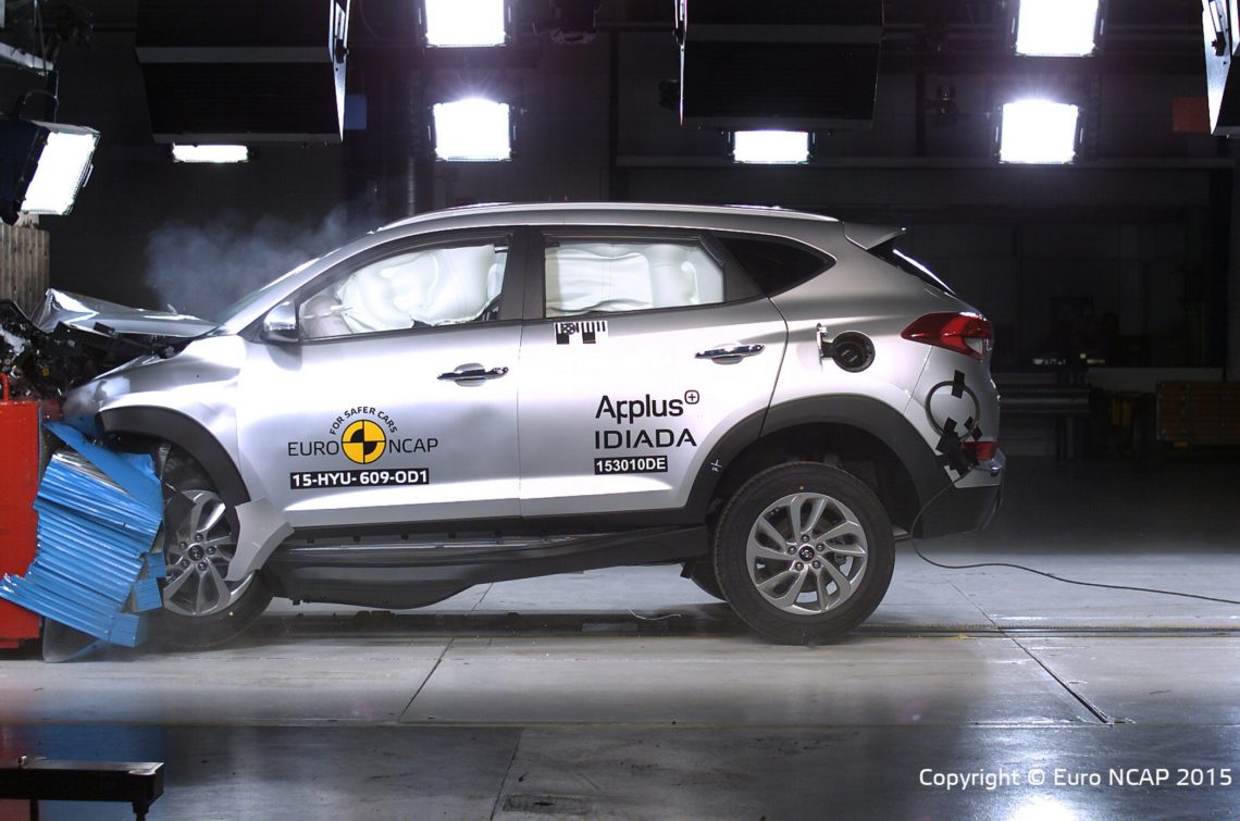 4x4Schweiz-News: Hyundai Tucson Euro NCAP-Crashtest: 5 Sterne für den Hyundai Tucson