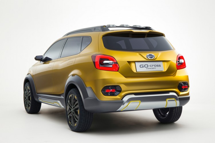 Nissan Datsun Go Cross 2016 Heckansicht