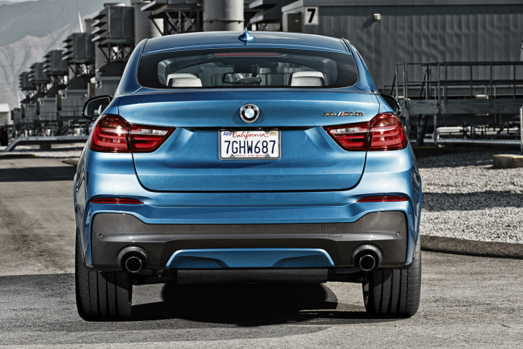 BMW X4 M40i Heckansicht