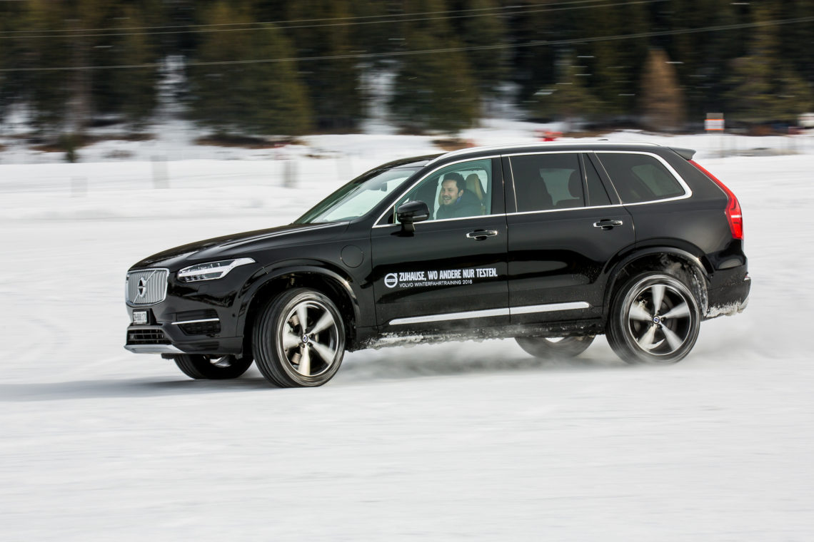 Volvo Winterfahrtraining 2016