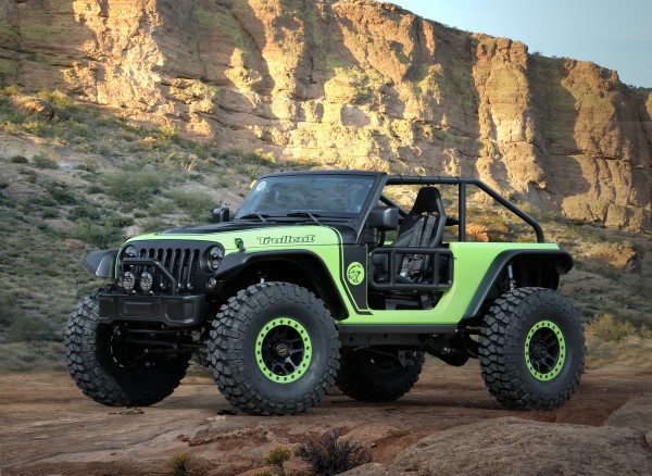 4x4Schweiz-News: Jeep Studie Trailcat, die wohl spektakulärste Studie seit langem von Jeep, Frontansicht