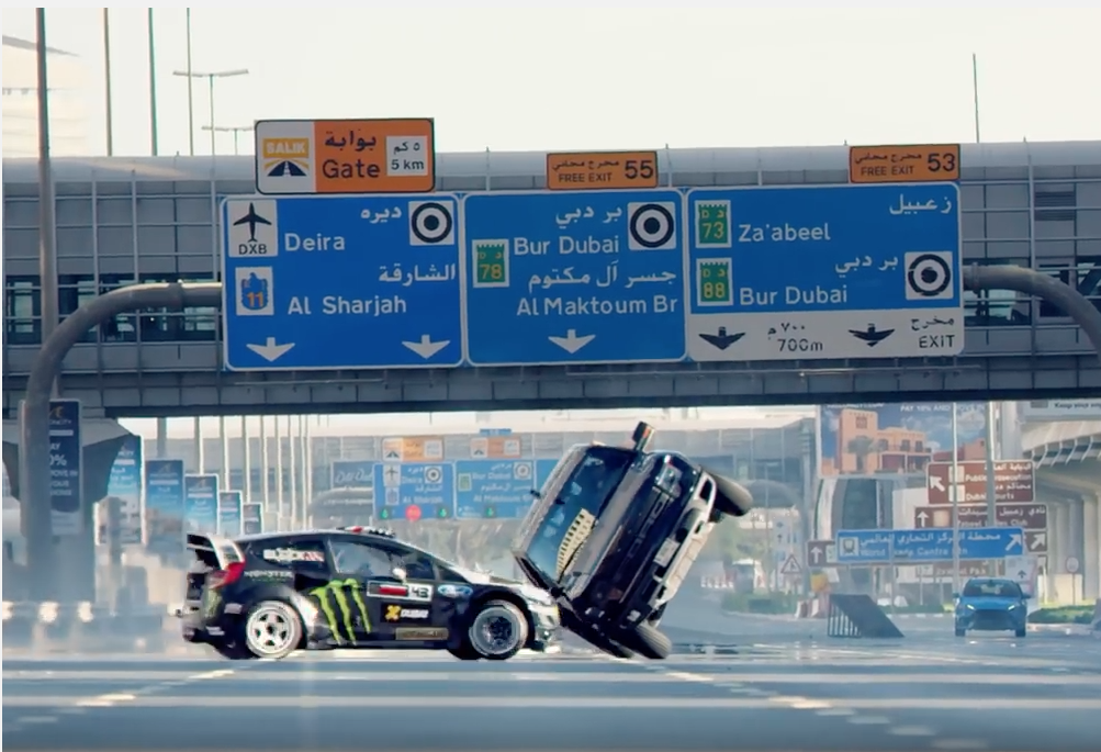 Ken Block bläst mit Gymkhana 8 in Dubai zur Jagd.