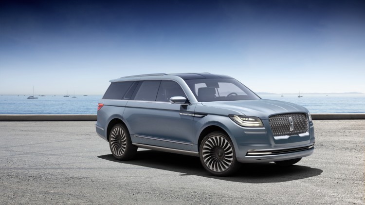 4x4Schweiz-News: Lincoln Navigator Concept, Frontansicht