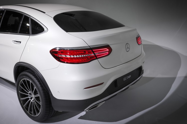 4x4Schweiz-News: Mercedes GLC Coupe, Heckansicht