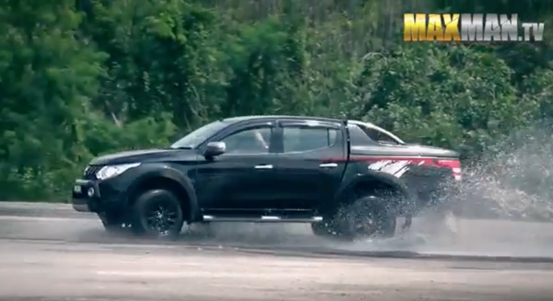 Eine etwas ungewöhnliche Testfahrt im Mitsubishi L200