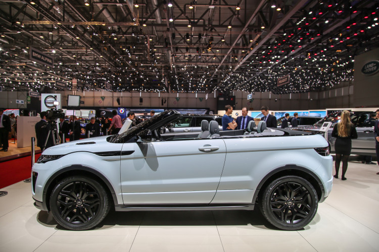 4x4Schweiz-News: Autosalon Genf 2016, Land Rover Range Rover Evoque Cabrio