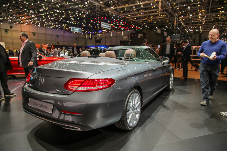 4x4Schweiz-News: Autosalon Genf 2016, Mercedes-Benz, C-Klasse Cabrio 4Matic