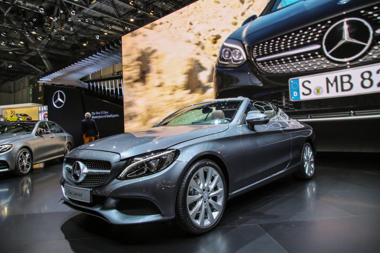 4x4Schweiz-News: Autosalon Genf 2016, Mercedes-Benz C-Klasse Cabrio 4Matic