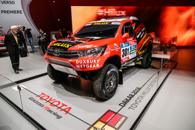 4x4Schweiz-News: Autosalon Genf 2016, Toyota Hilux Dakar