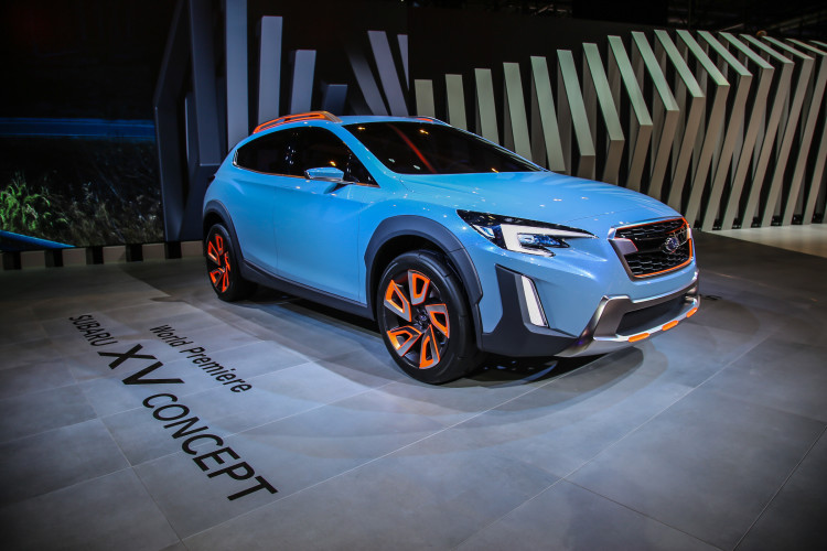 4x4Schweiz-News: Autosalon Genf 2016, Subaru XV Concept Front