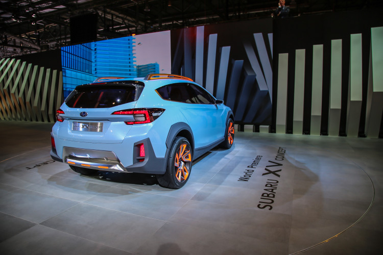 4x4Schweiz-News: Autosalon Genf 2016, Subaru XV Concept Heck