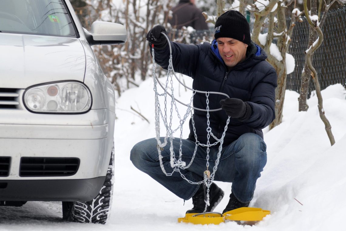 4x4Schweiz-Ratgeber: richtige Schneeketten Montage