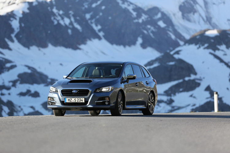 4x4Schweiz-Fahrbericht: Subaru Levorg 1.6 Liter Turbobenziner mit Lineartronic. Seitenansicht