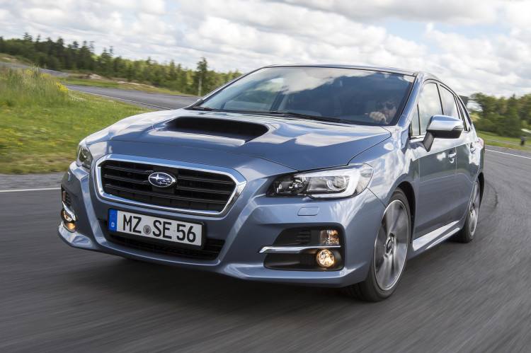 4x4Schweiz-Fahrbericht: Subaru Levorg 1.6 Liter Turbobenziner mit Lineartronic. dynamische Frontansicht