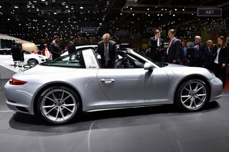 4x4Schweiz-News: Autosalon Genf 2016, Porsche 911 4S Targa