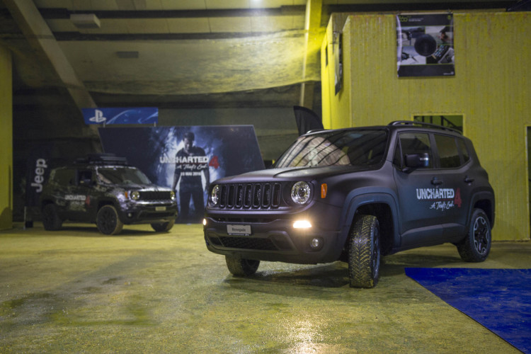 4x4Schweiz-Events: Mit Jeep und Uncharted 4 auf Schatzsuche. Jeep Renegade, Garage Italia Customs,